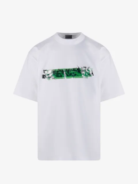 Balenciaga t-shirt à logo imprimé