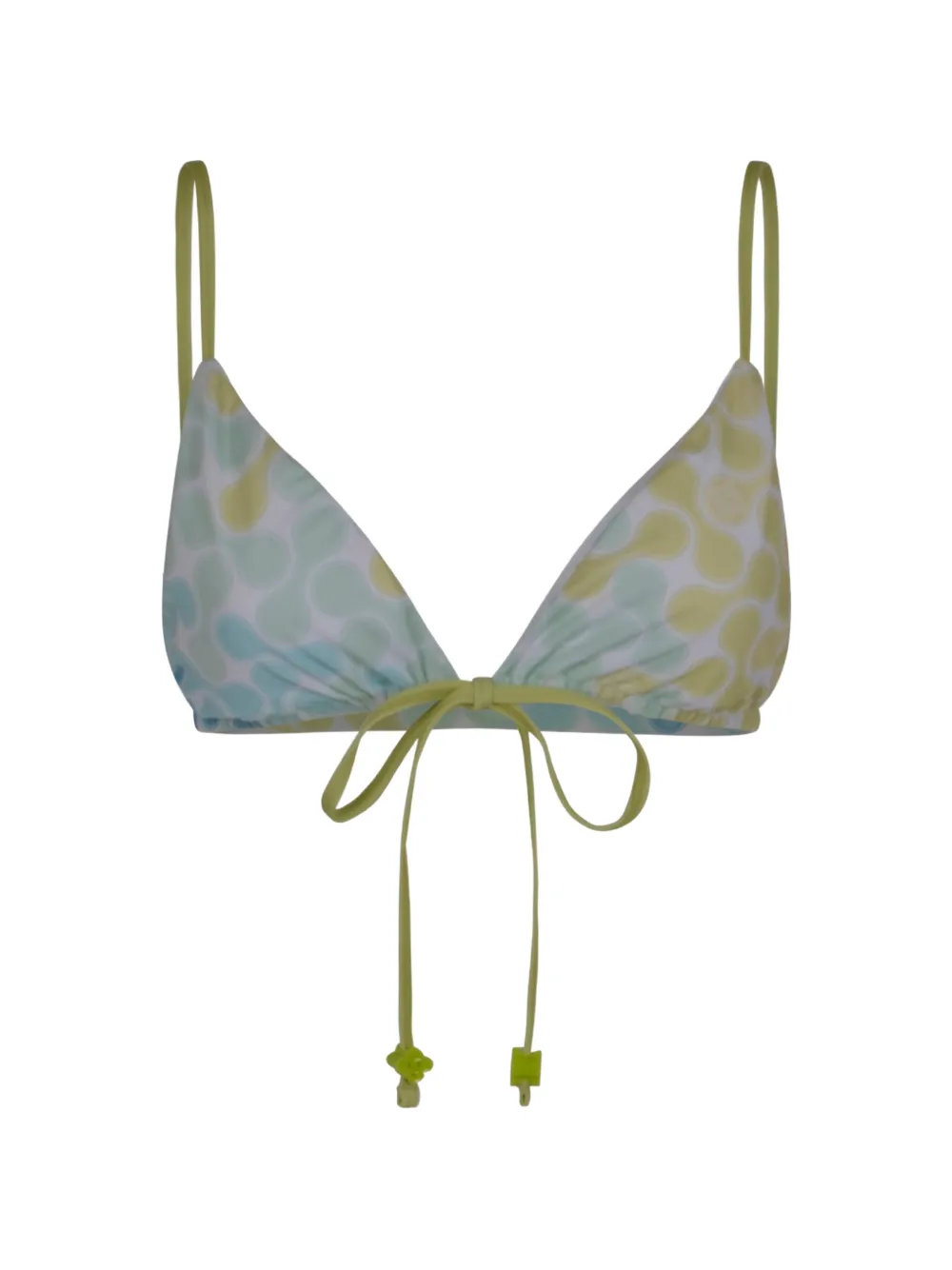 Casablanca Top bikini con stampa - Verde