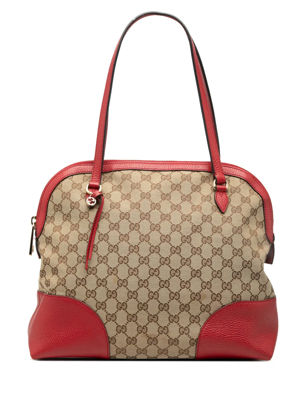 Gucci Pre-Owned 2000-2015 GG Canvas Dome shoulder bag - Rosso