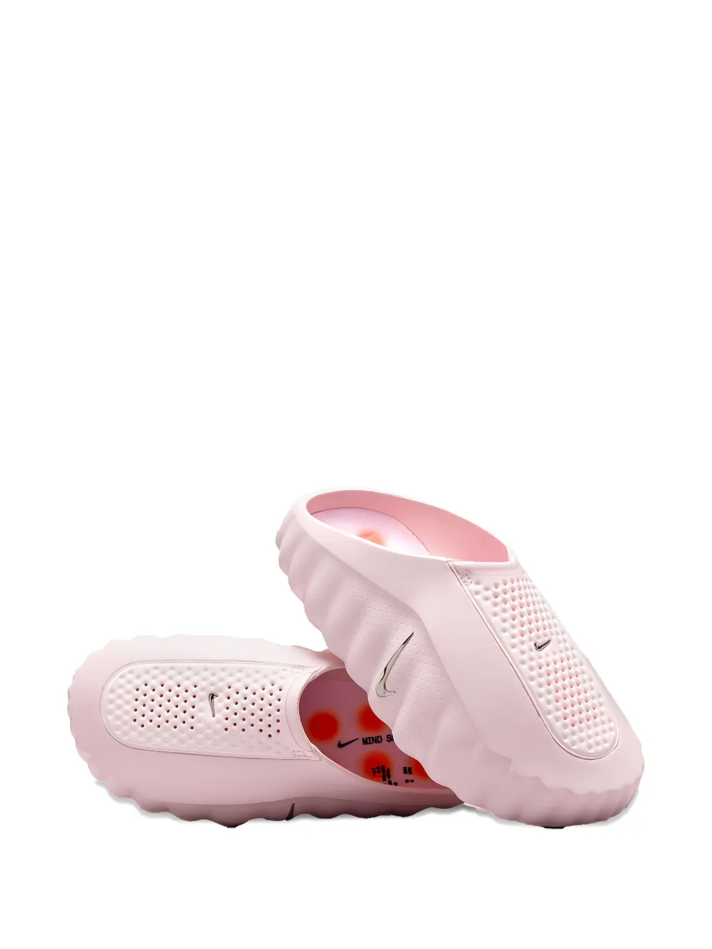 Nike Mind 001 muiltjes met logoplakkaat Roze