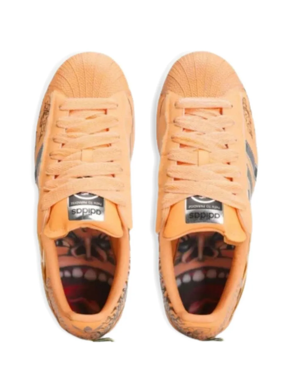 adidas Superstar Hellstar sneakers Oranje