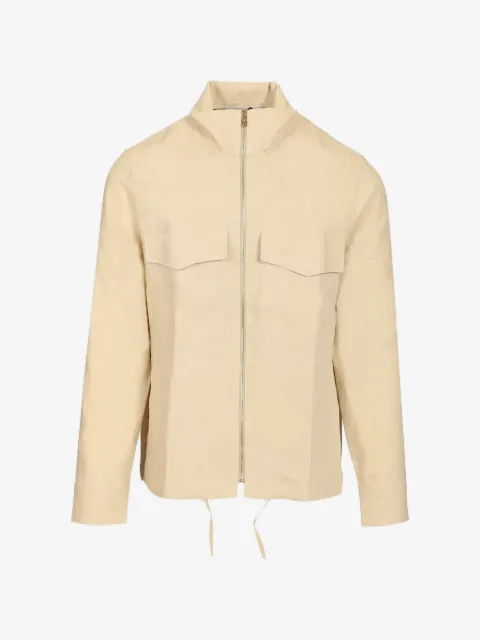 Paul Smith drawstring-hem zip-up jacket