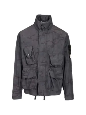 Stone  アイボリー ミリタリージャケット Stone Island ミリタリージャケット メンズ通販 - FARFETCH