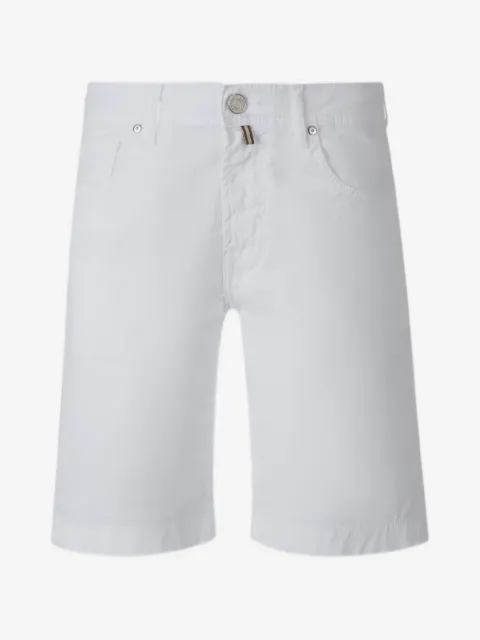 Jacob Cohën logo-patch denim shorts