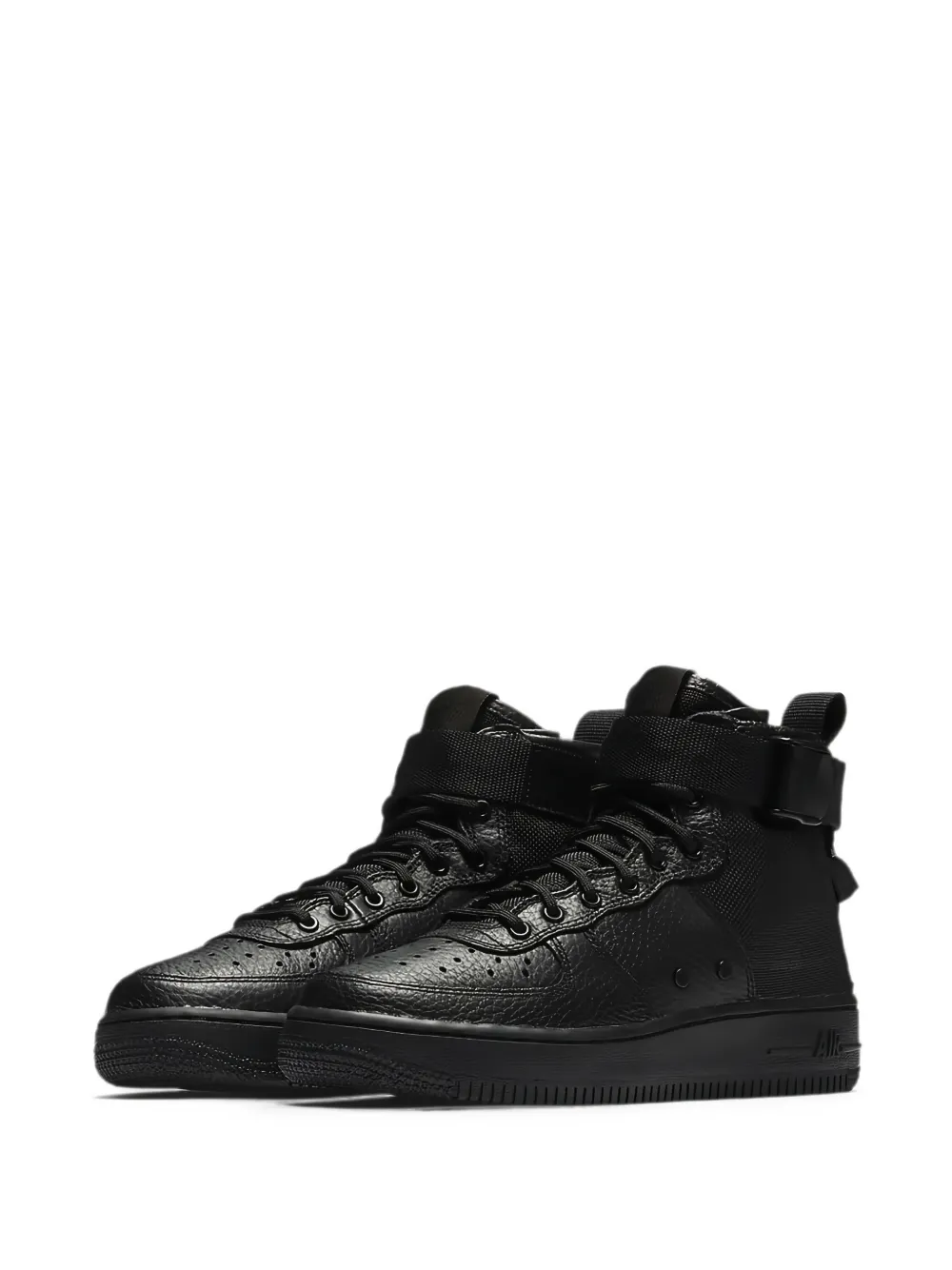 Nike Kids SF Air Force 1 Mid GS sneakers Zwart