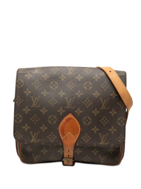 Louis Vuitton Pre-Owned 1986 Monogram Cartouchiere GM crossbody bag