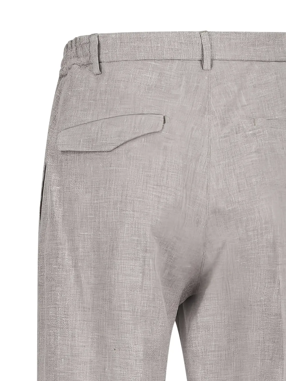 Tagliatore Straight plooibroek Grijs
