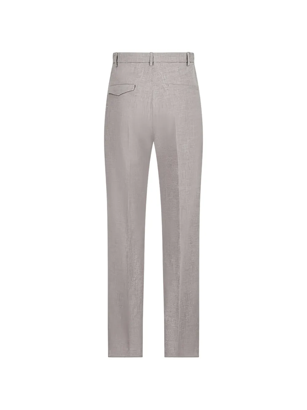 Tagliatore Straight plooibroek Grijs