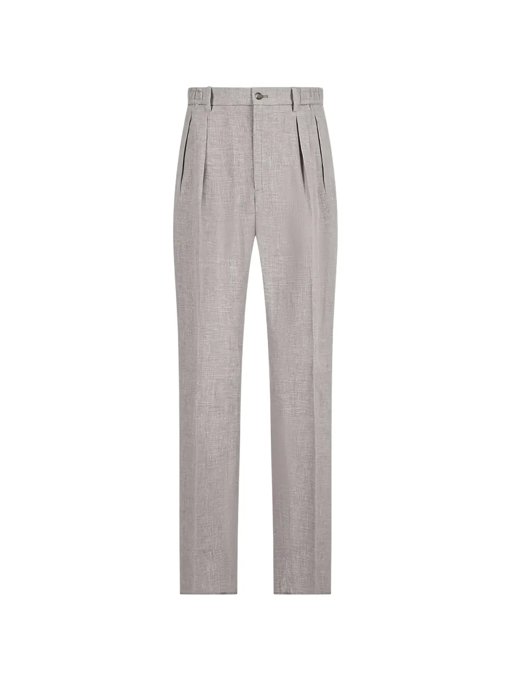 Tagliatore pleated straight-leg trousers - Grigio