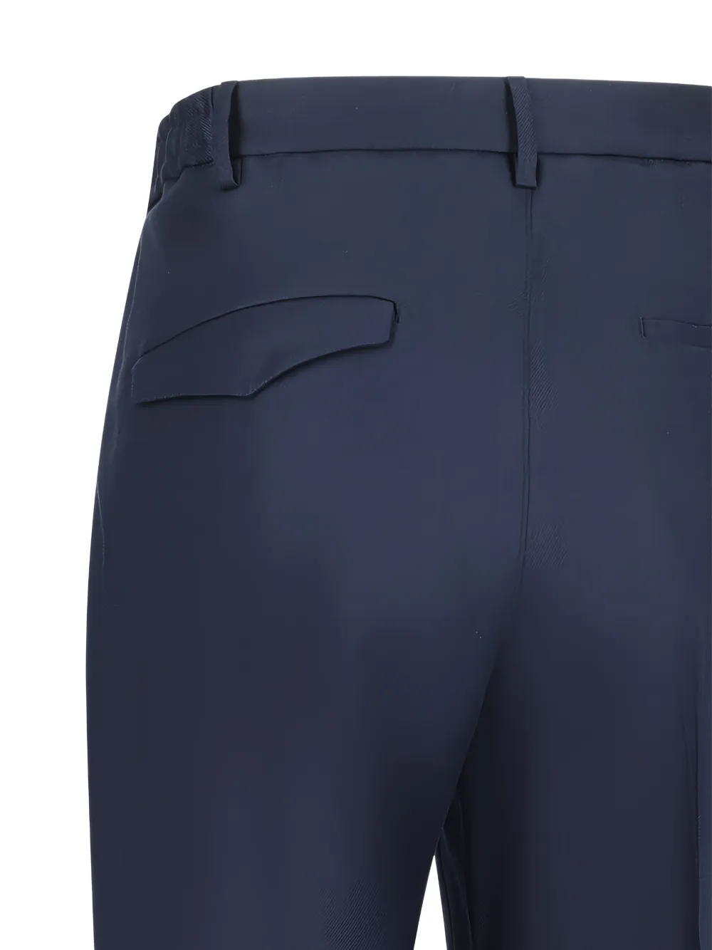 Tagliatore Straight plooibroek Blauw