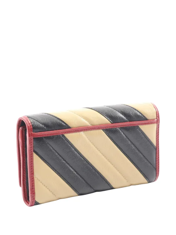 Gucci Pre-Owned 2016-2026 GGマーモント長財布 | ブラック | FARFETCH JP