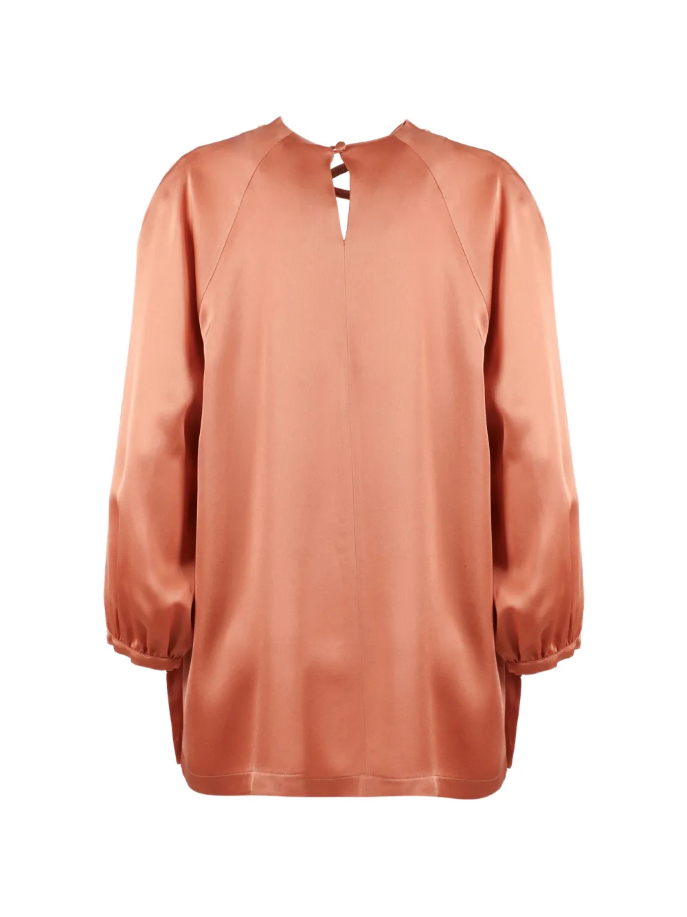  Clips Blusa Infinito Con Cuello Retorcido - Rosa 