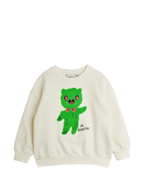 Mini Rodini chenille-patch sweater