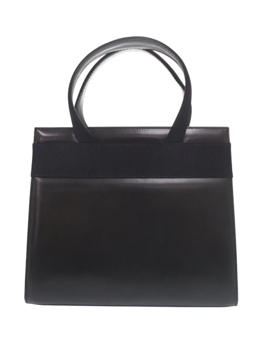 Ferragamo Pre-Owned 2000-2026 レザー ヴァラ リボン サッチェル
