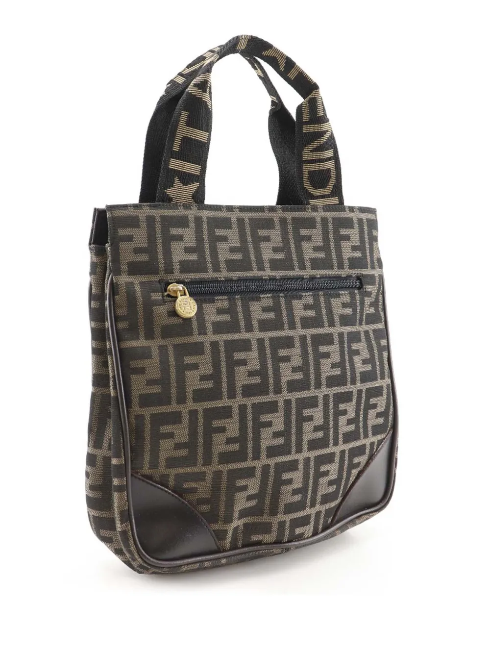 Fendi Pre-Owned 20th Century Mini Zucca Canvas Shopping tote bag - Brown