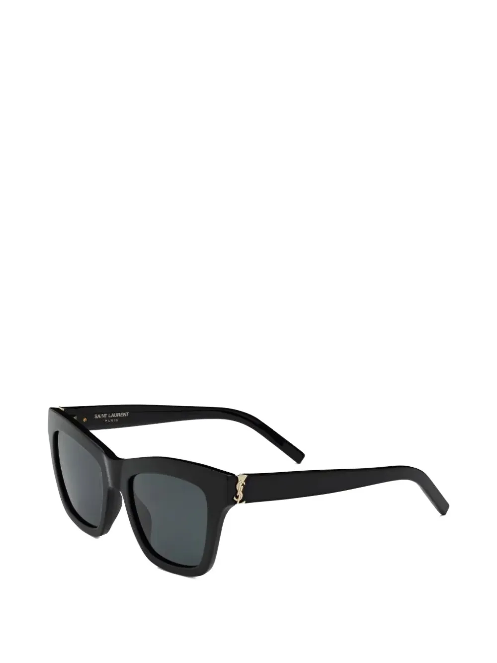 Saint Laurent Eyewear SL M156 zonnebril met vierkant montuur Zwart