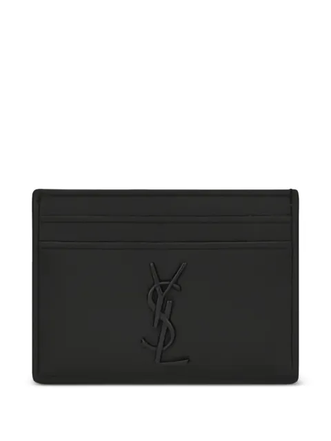 Saint Laurent Cassandre leather card holder