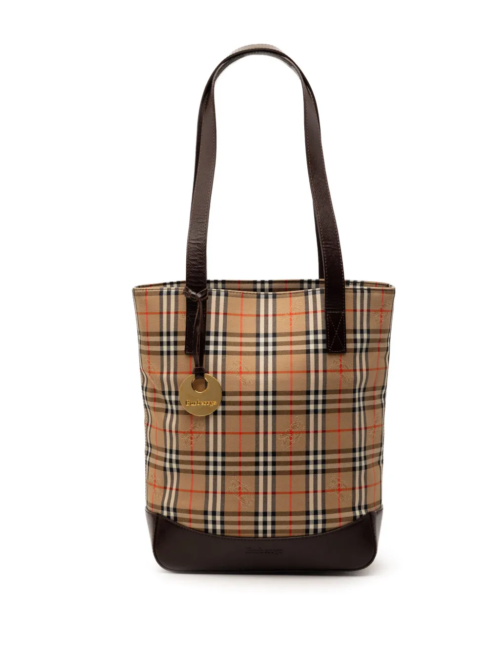 Burberry Pre-Owned 20th Century Haymarket Check Canvas tote bag - Toni neutri