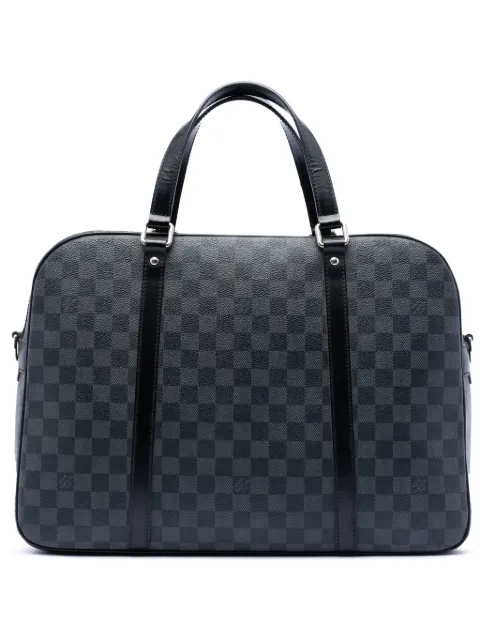 Louis Vuitton Pre-Owned 2008 Damier Graphite Jorn Reisetasche