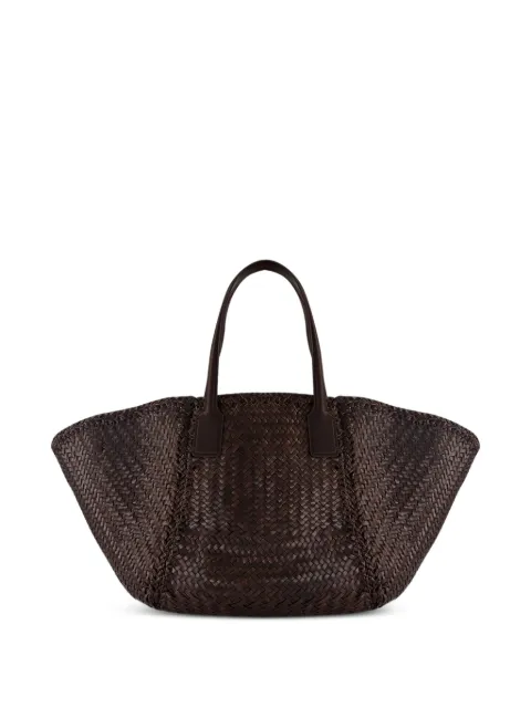 DRAGON DIFFUSION Teresa woven tote bag