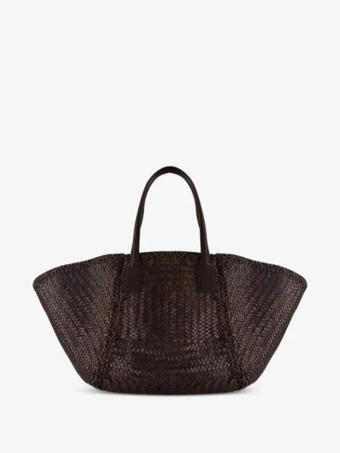 DRAGON DIFFUSION Teresa woven tote bag