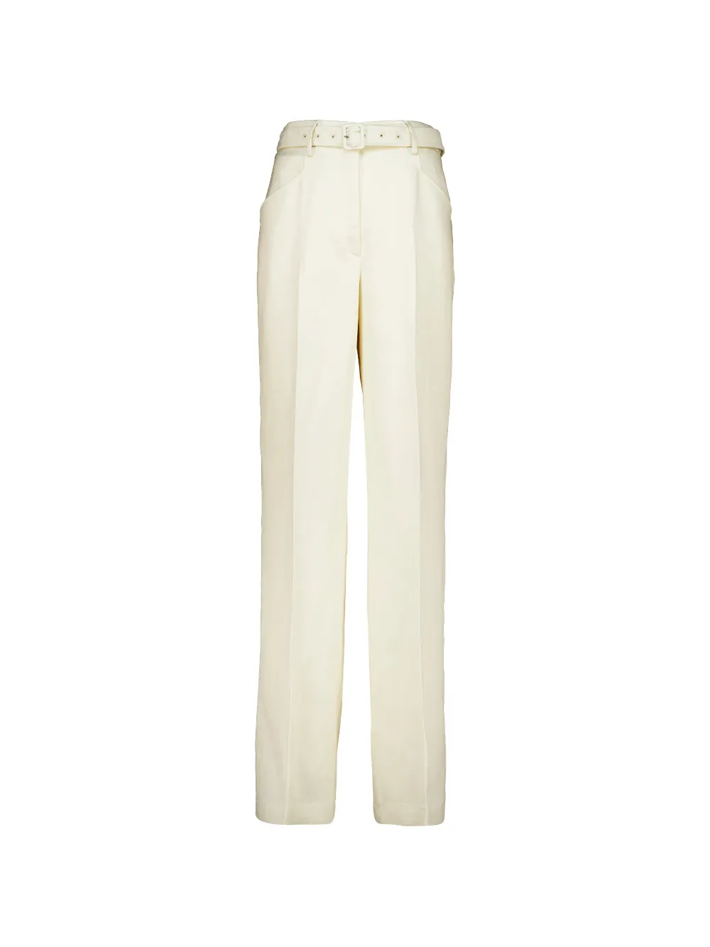Gabriela Hearst Norman textured-linen trousers - Toni neutri