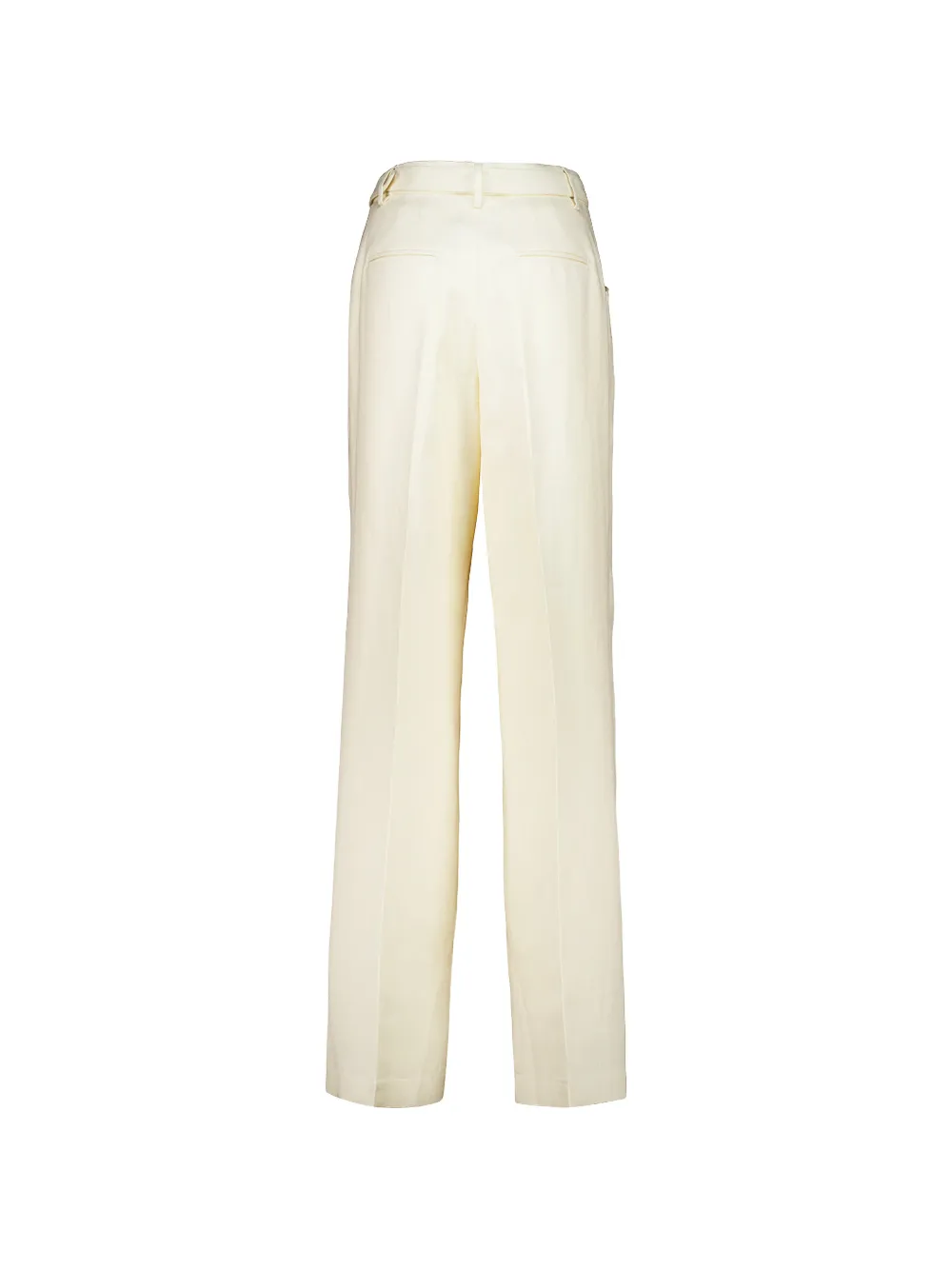 Gabriela Hearst Norman broek met ceintuur Beige