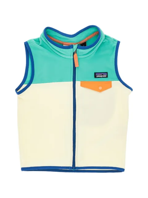 Patagonia Micro D Snap-T colour-block fleece gilet