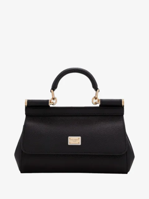 Dolce & Gabbana شنطة عملية جلد محبب صغيرة