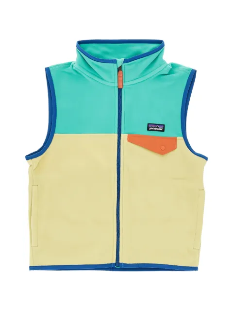 Patagonia Micro D Snap-T colour-block fleece gilet