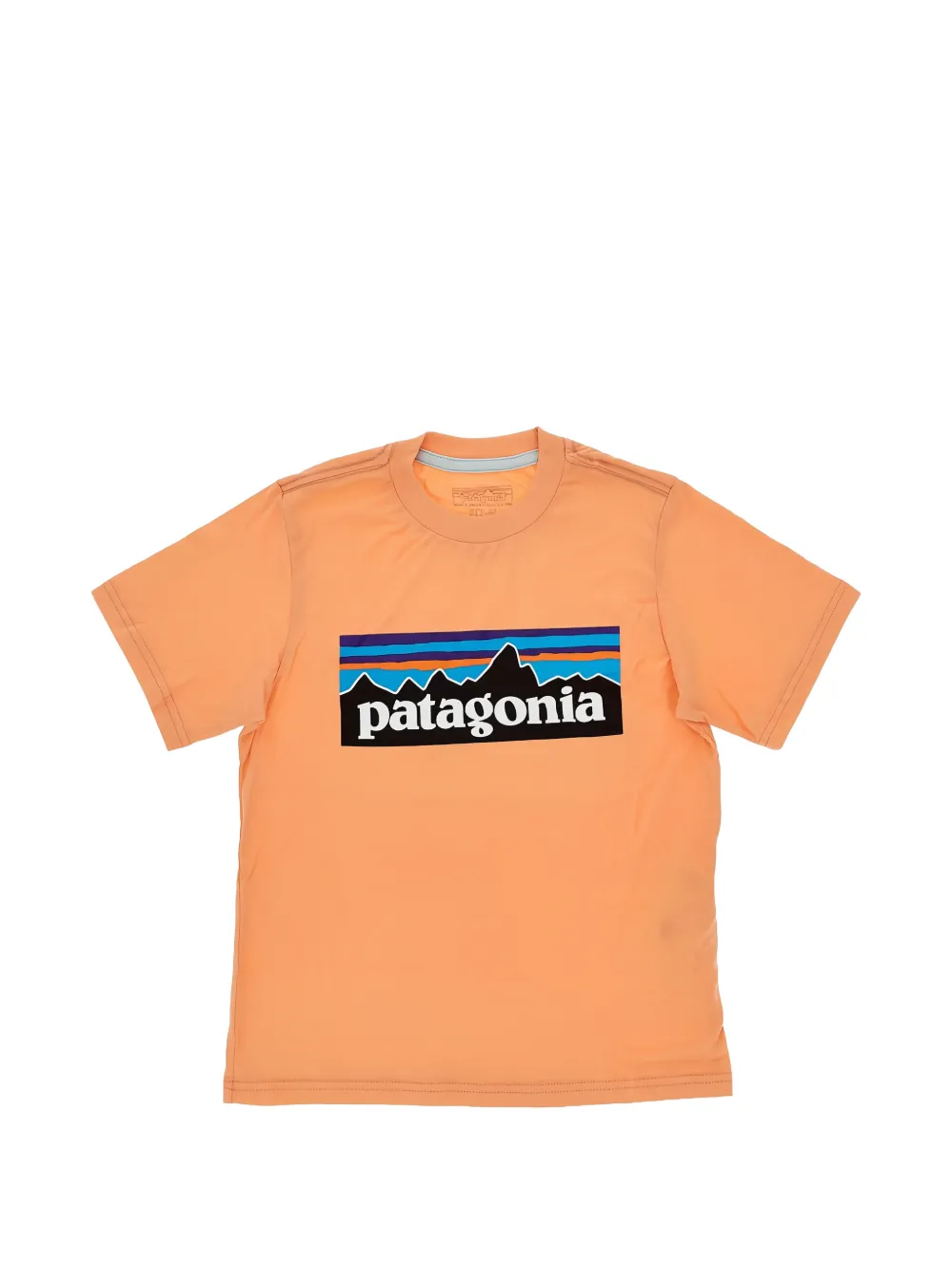 Patagonia logo-print T-shirt - Arancione