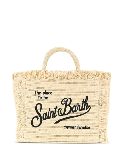 MC2 Saint Barth Colette fringed beach bag