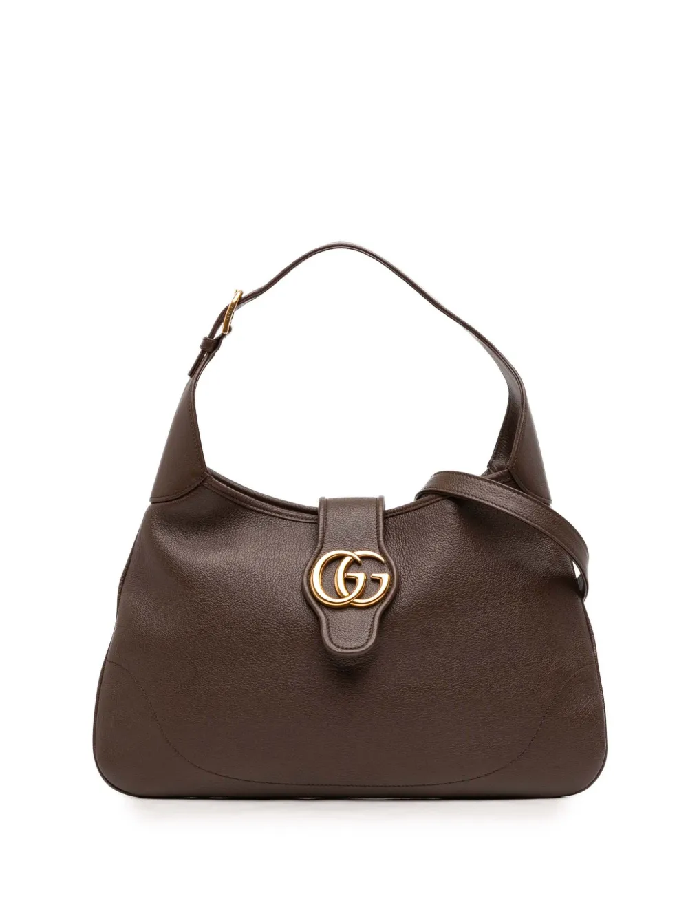 Gucci Pre-Owned 2016-2026 Medium Leather Aphrodite crossbody bag - Marrone