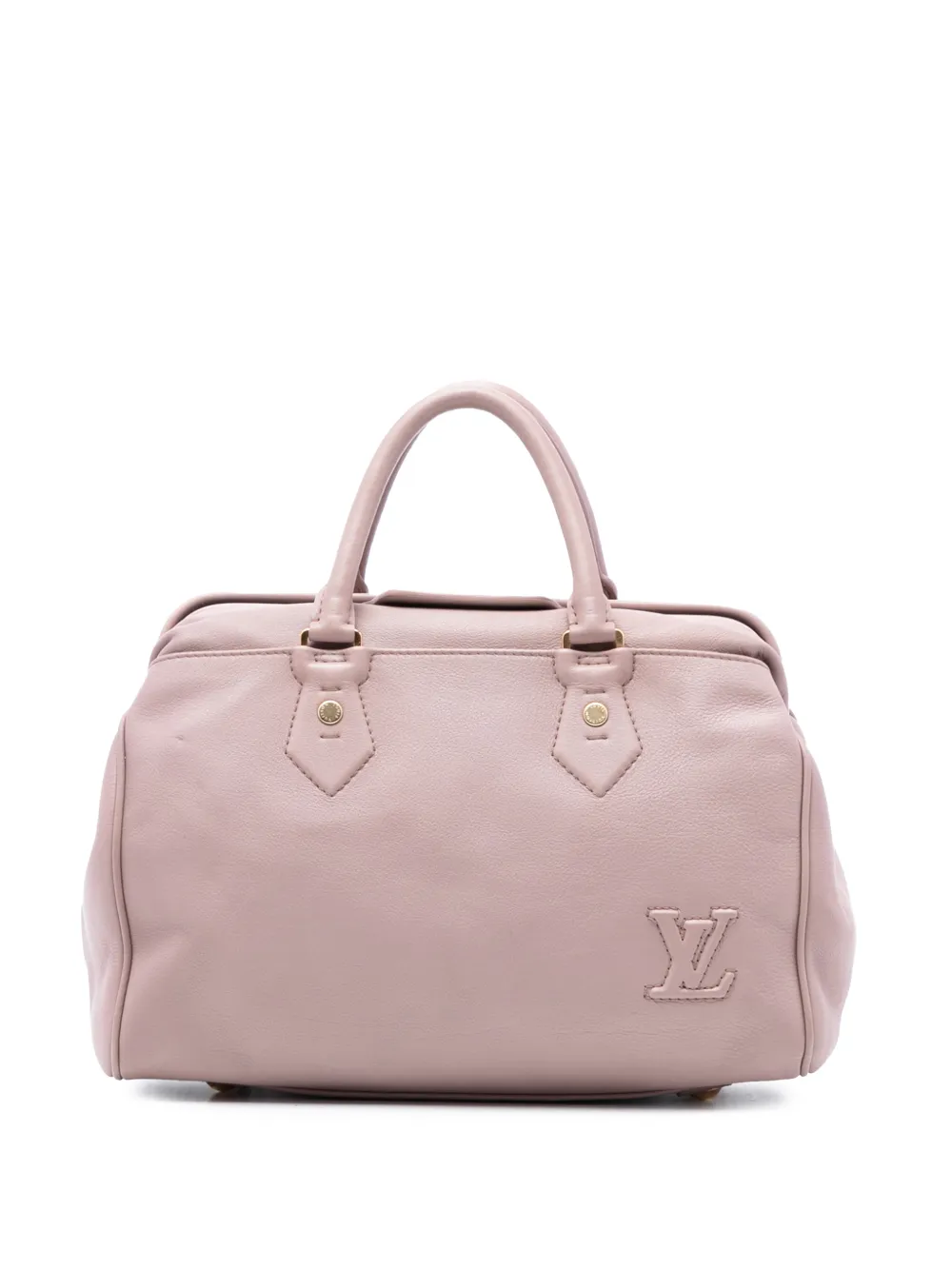 Louis Vuitton Pre-Owned 2010 Limited Edition Cuir Cinema Intrigue Top Handle Bag handbag - Rosa