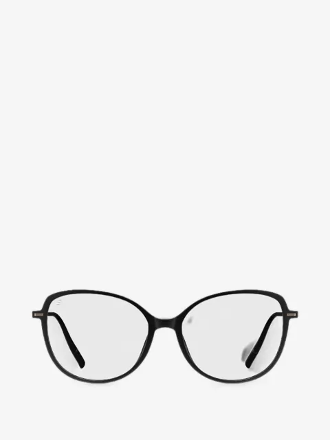 Silhouette cat-eye-frame glasses