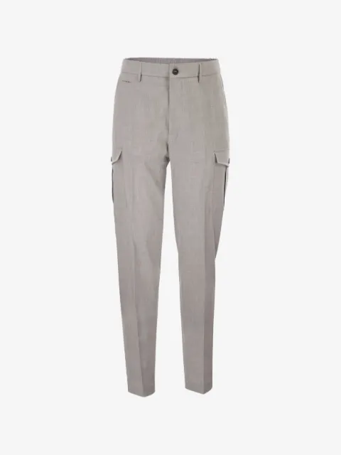 Peserico pantalones cargo de vestir