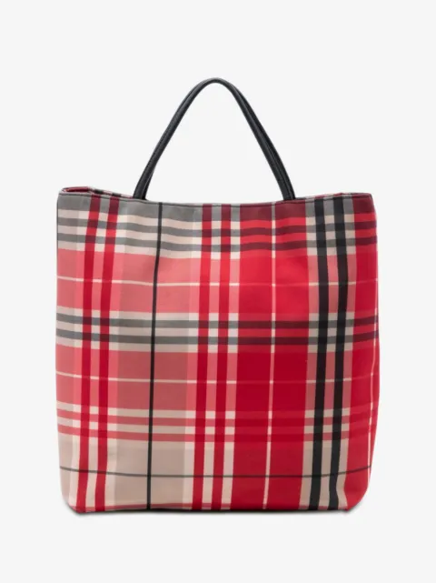 Burberry Pre-Owned 2000-2017 House Check Canvas tote bag