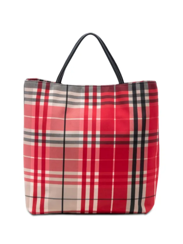 Burberry Pre-Owned 2000-2017 ハウスチェック キャンバス トート 