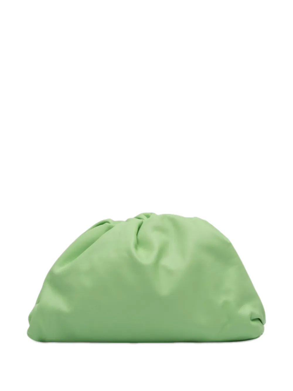 Bottega Veneta Pre-Owned 2012-2025 Teen Lambskin The Pouch clutch bag - Green