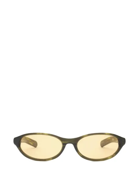 FLATLIST Olympia oval-frame sunglasses