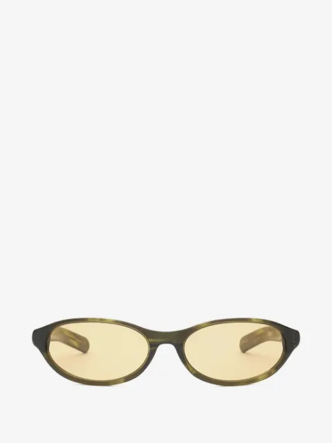 FLATLIST Olympia oval-frame sunglasses