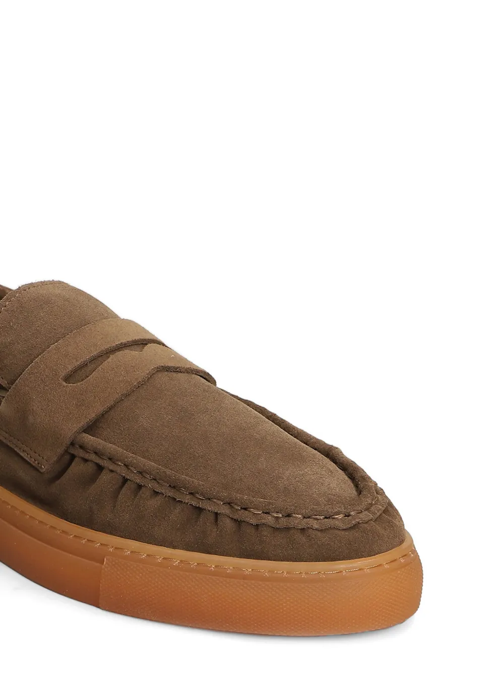 Copenhagen suede penny loafers Bruin
