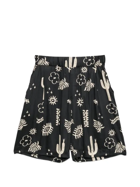 A Paper Kid graphic-print shorts