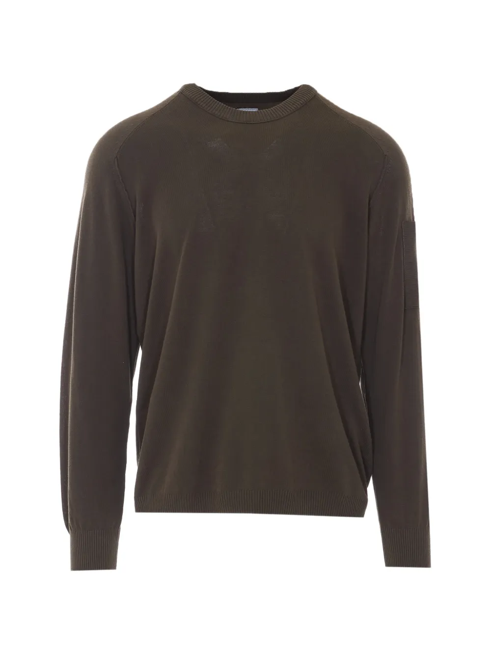 C.P. Company Lens-detail round-neck sweater - Verde
