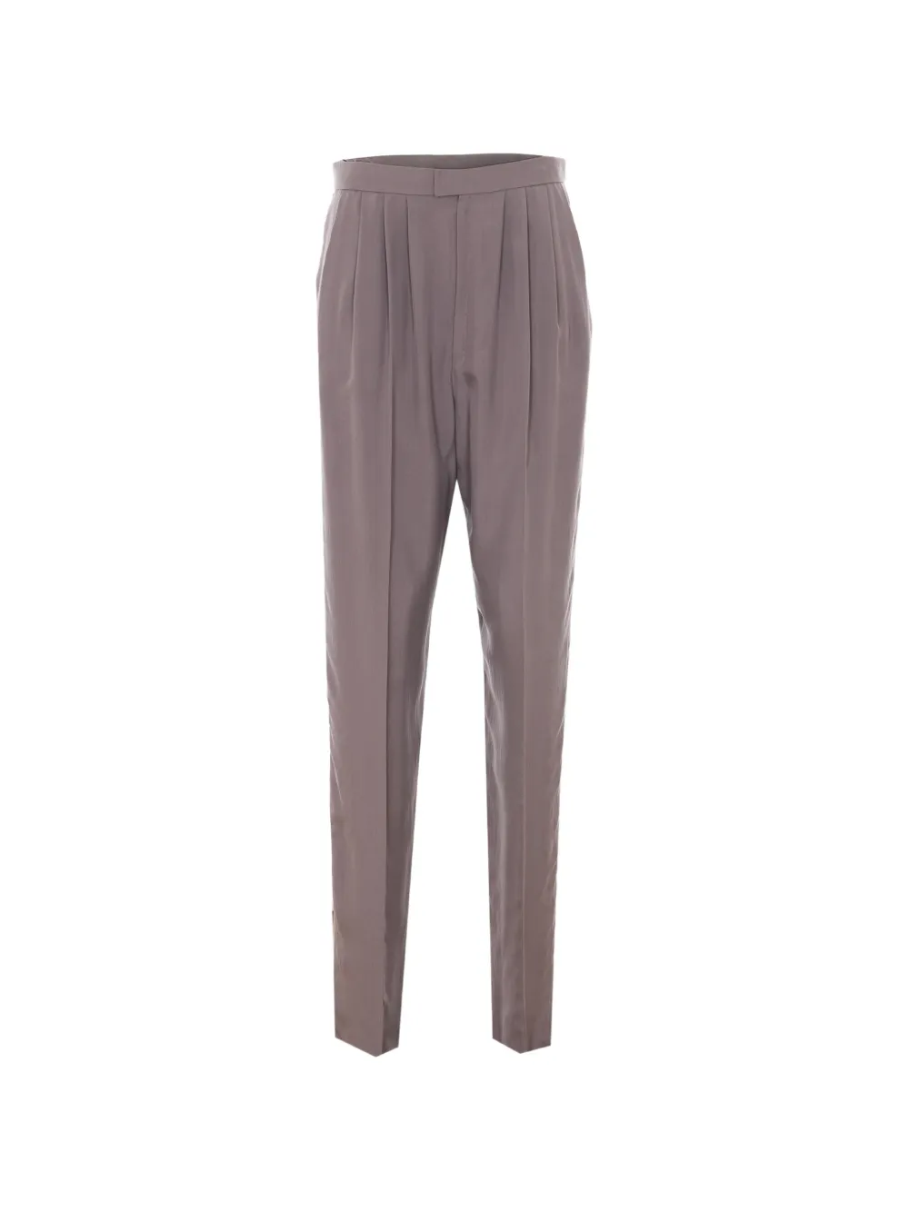 Saint Laurent Plissierte Hose - Grau