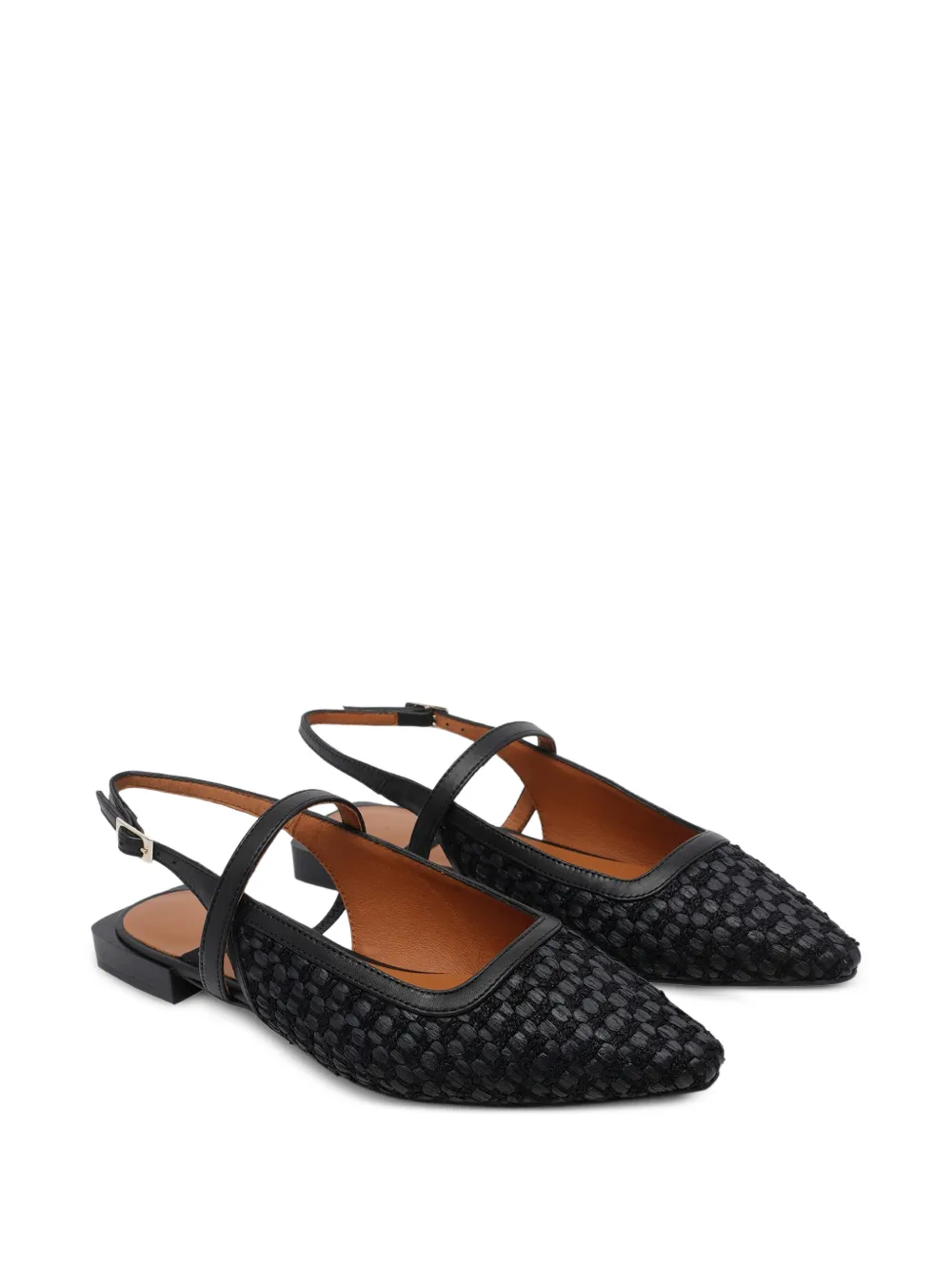 ANGEL ALARCON Imelda pumps met puntige neus Zwart