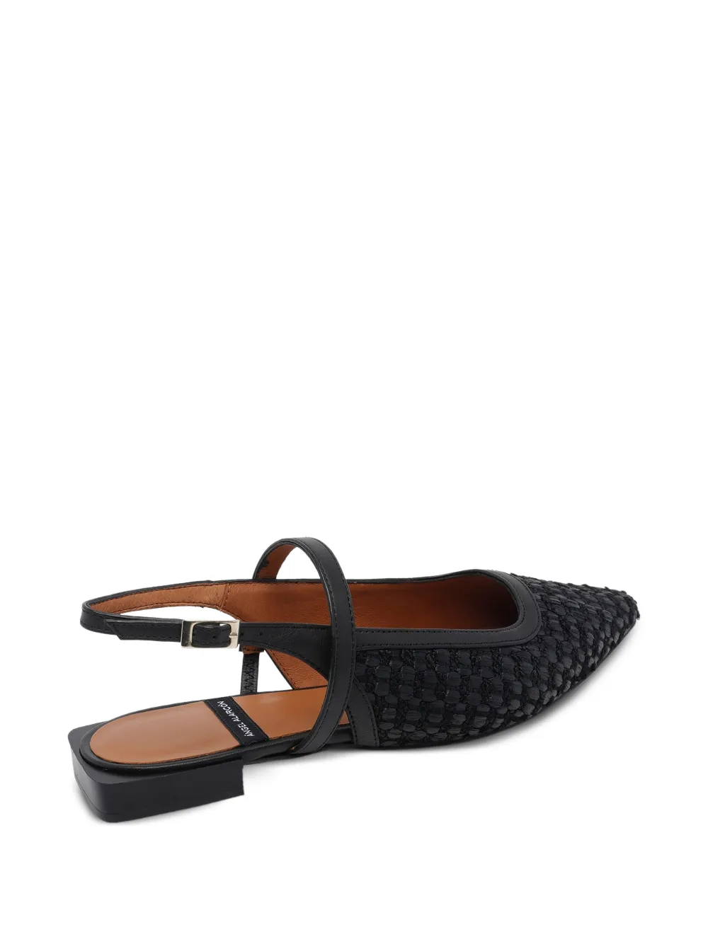 ANGEL ALARCON Imelda pumps met puntige neus Zwart