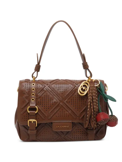 La Carrie Labyrinth Atena leather shoulder bag