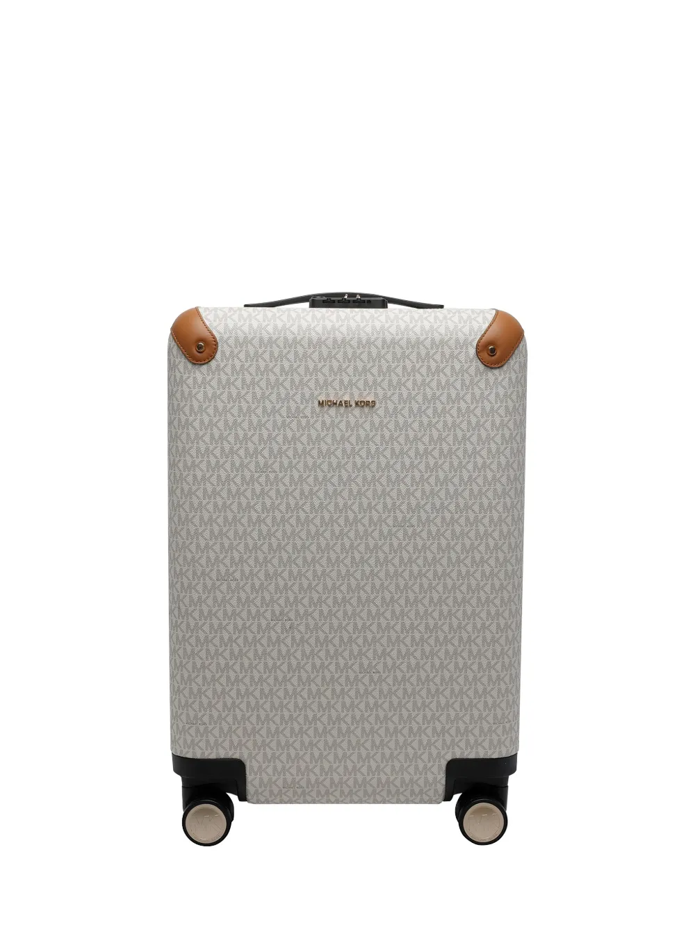 Michael Michael Kors logo-print suitcase - Toni neutri