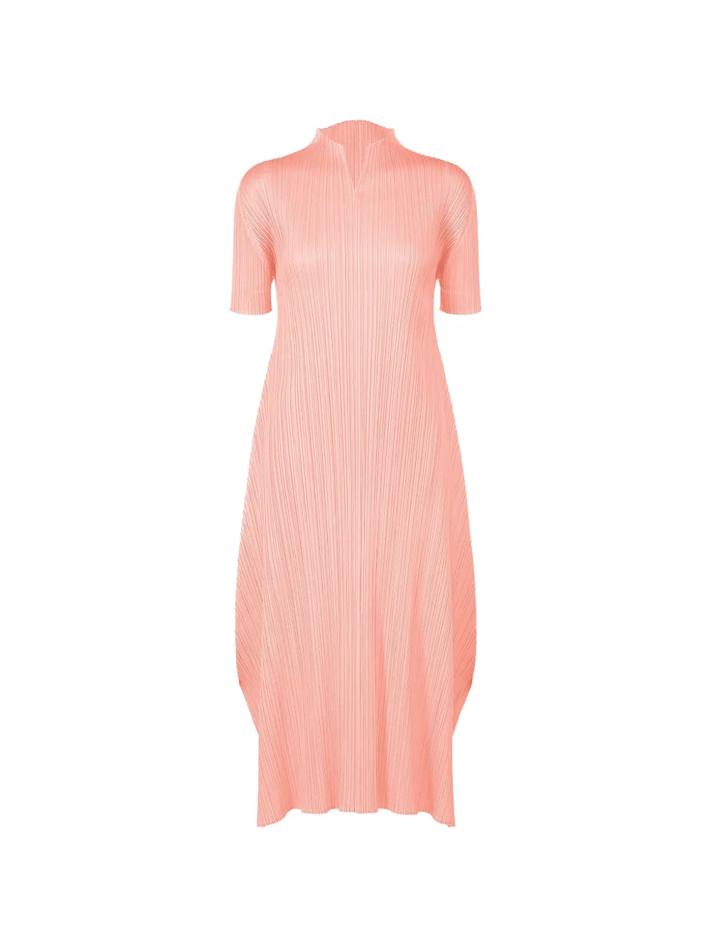 Pleats Please Issey Miyake pleated A-line dress - Rosa